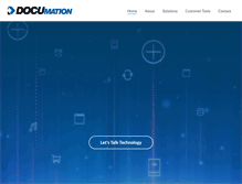Tablet Screenshot of mation.com